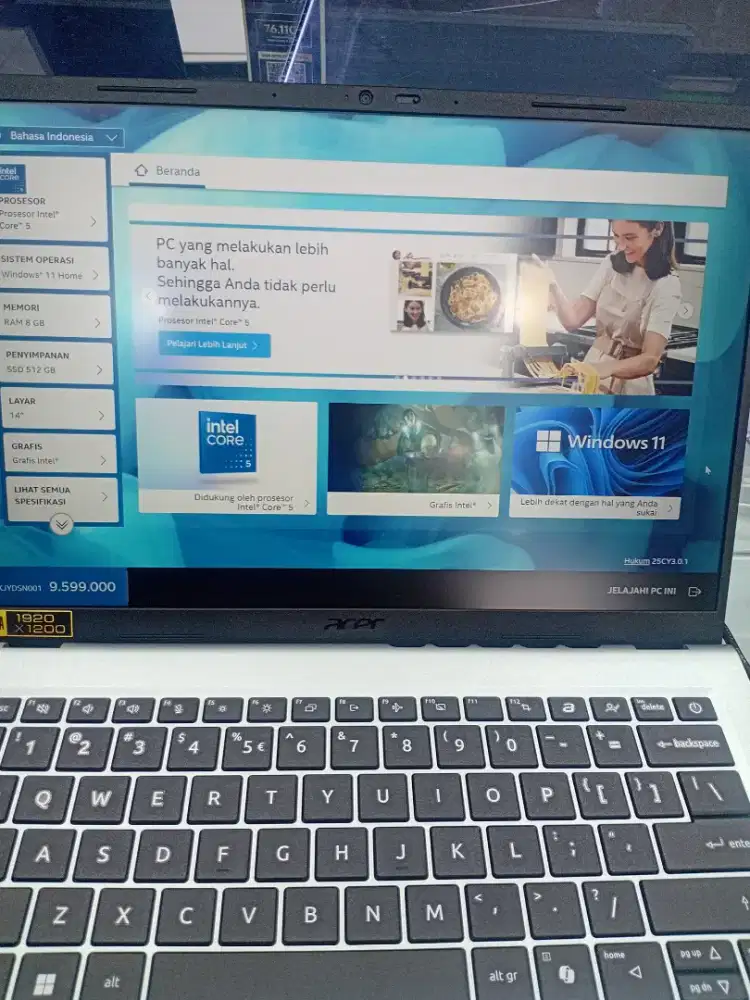 Laptop Acer Intel Core 5 Bisa Cicilan Pake Home Credit Mulai 15rb/hari