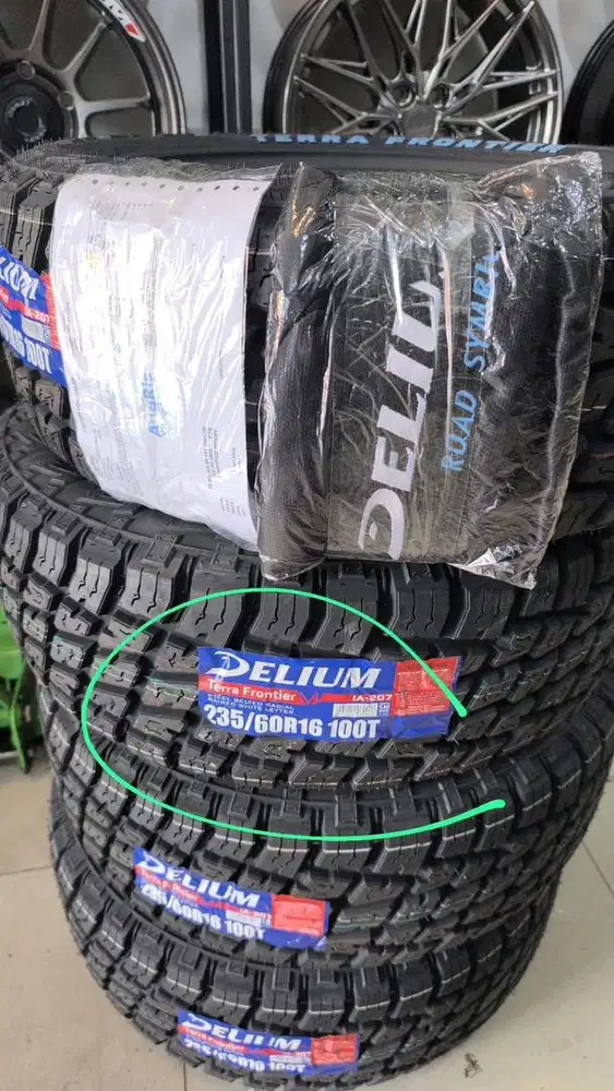 Dijual ban Delium Terra Frontier 235/60 R16 100T.