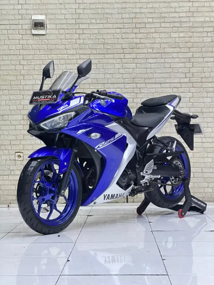 TERMURAH‼️Yamaha YZF R25 Old ABS PMK 2018 Blue Favorit