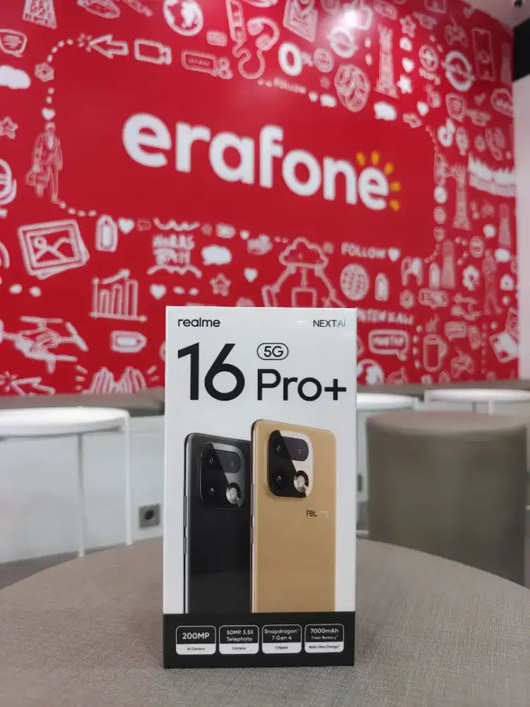 Realme 16 Pro+ 5G READY STOK Dapatkan FREE 1–2x cicilan