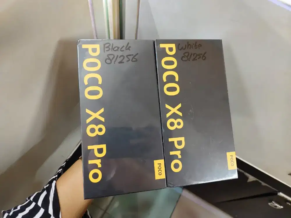 PROMO POCO X8 PRO 5G 8/256, 8/512 NEW GARANSI RESMI