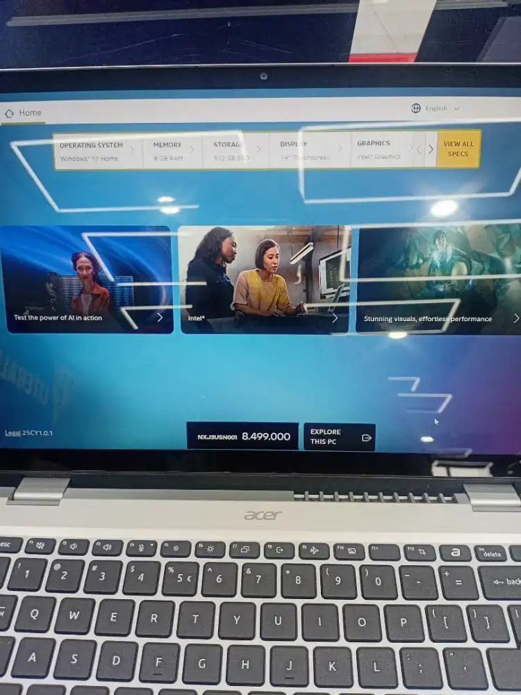 Laptop Acer Intel Core 3 Bisa Cicilan Pake Home Credit Mulai 15rb/hari