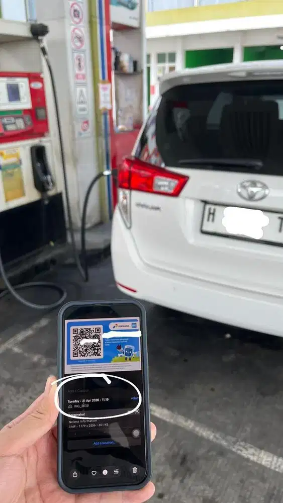 BARCODE RESMI TERDAFTAR LANCAR SOLAR, KM 20RB INNOVA G DIESEL MATIC