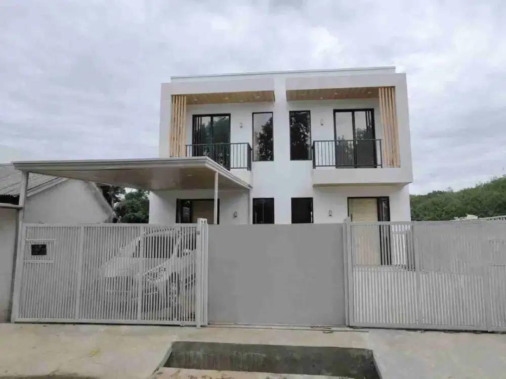 Dijual Rumah Bumi Puspitek Asri Design Japanese Scandinavian BSD Tangerang