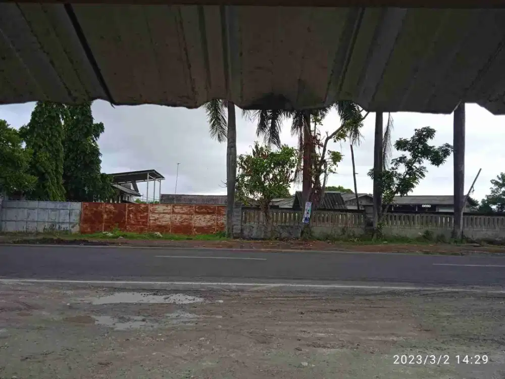 di jual lahan eks industri jl raya dendless lamongan