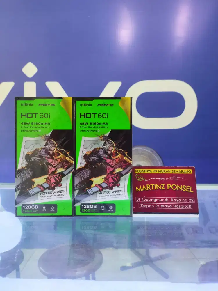 Infinix hot 60i 6/128 new