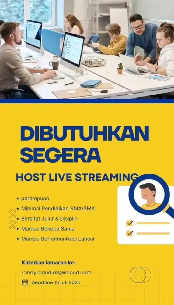 Host live streaming