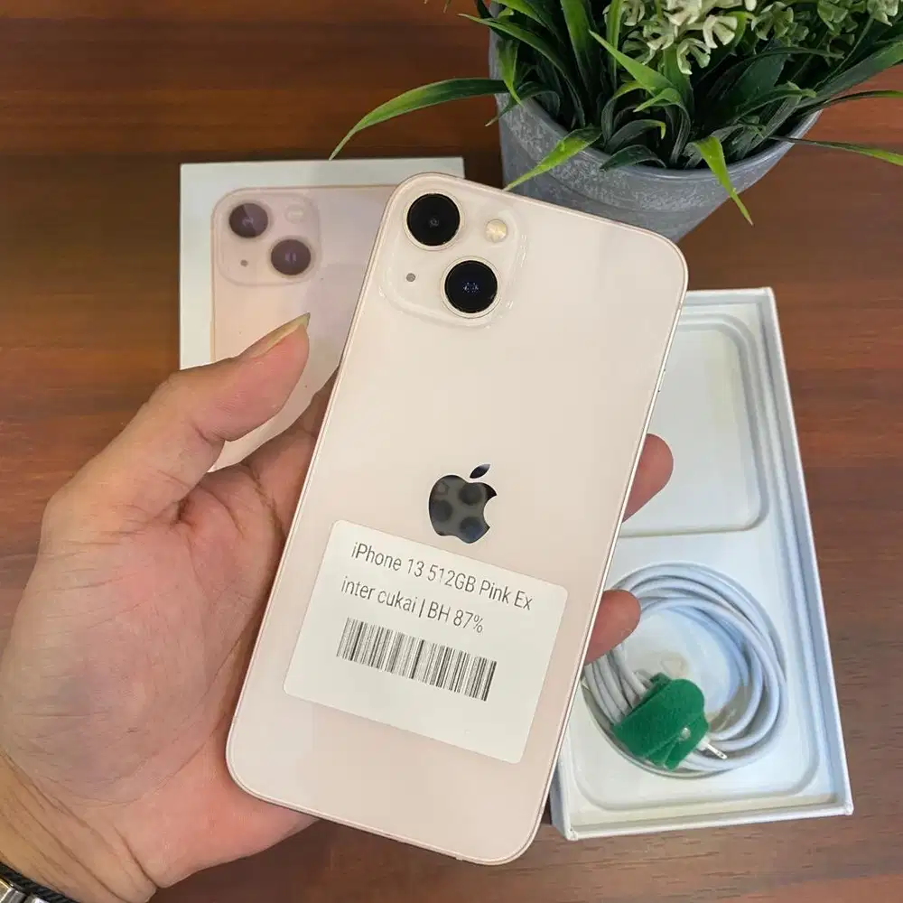 iPhone 13 512GB Pink Inter Beacukai