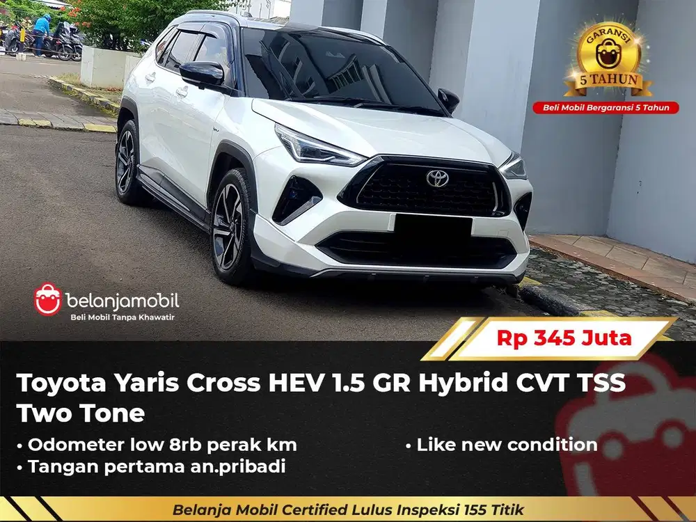 [ LOW KM 8RB ] Toyota Yaris Cross HEV 1.5 GR Hybrid TSS AT 2024/2025
