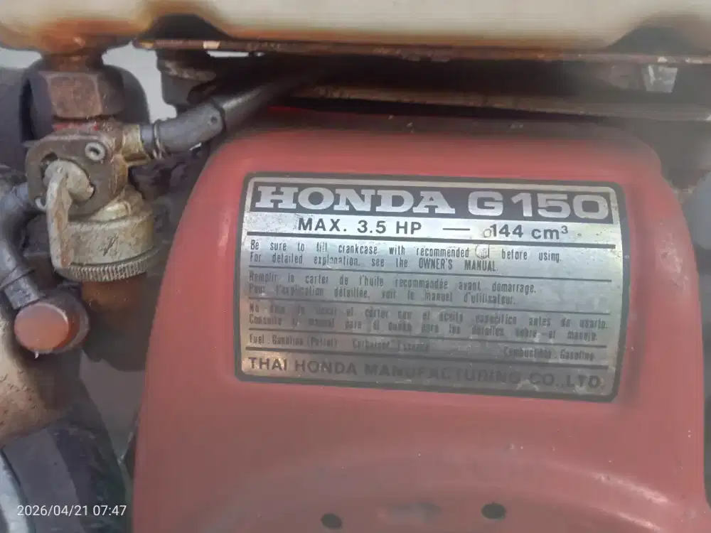 Jual mesin honda G150