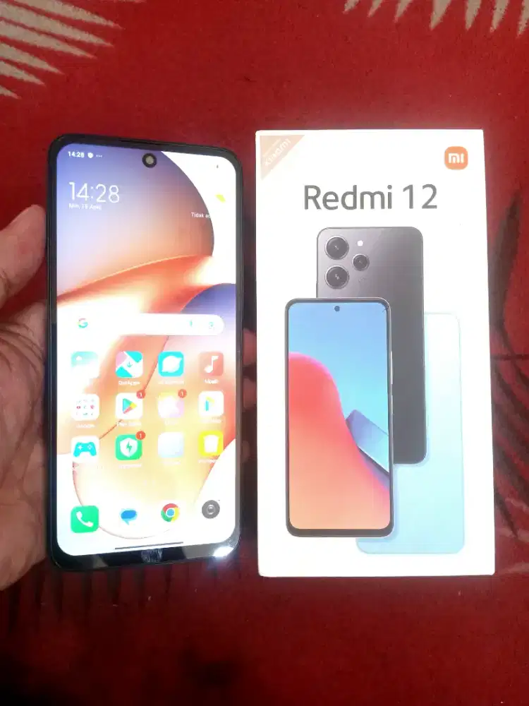 Xiaomi Redmi 12  8/128  Full Set  Resmi Xiaomi