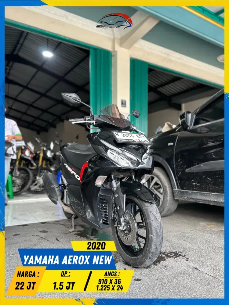 YAMAHA AEROX NEW 2020 BEKAS RASA BARU BOSSKU HIKMAH MOTOR KEPUH MALANG