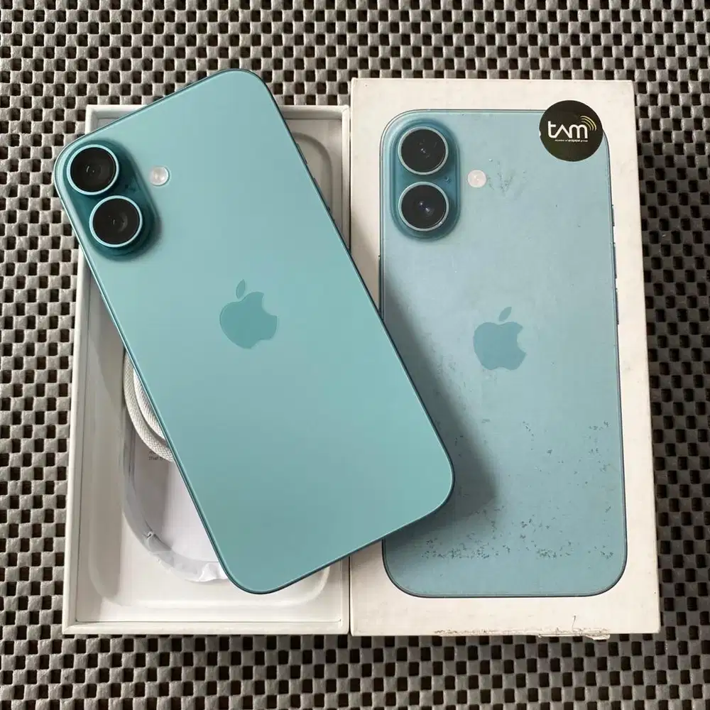 iPhone 16 256GB Teal Garansi Resmi iBox