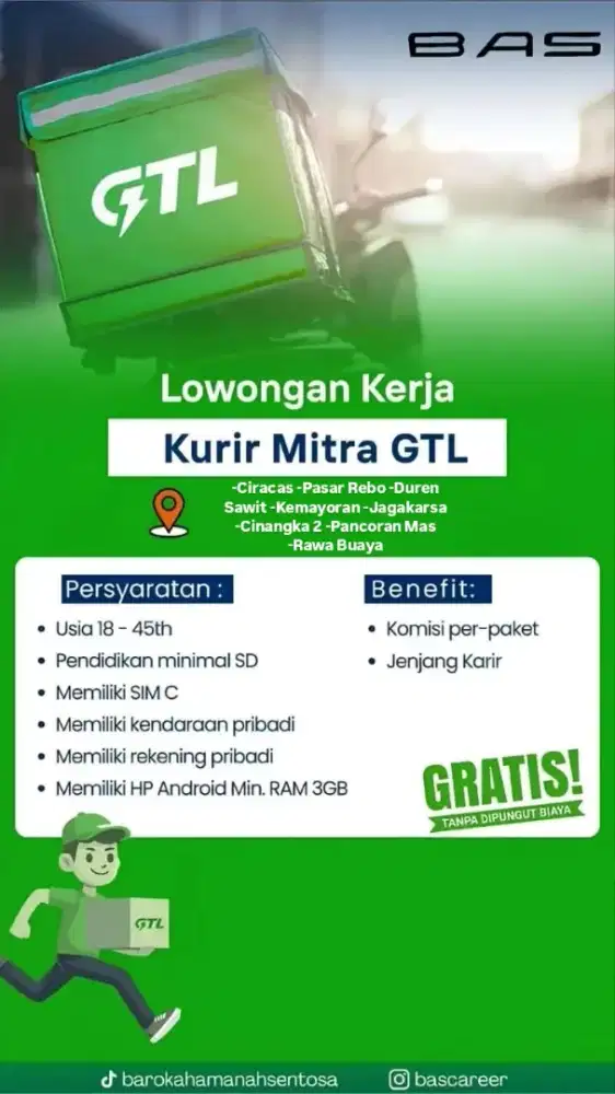 Lowongan Kerja Mitra Kurir