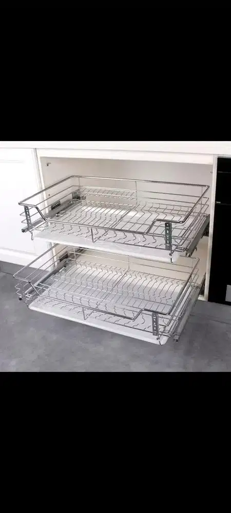 Rak Piring Dapur Stainless Steel - Rak Pengering Piring