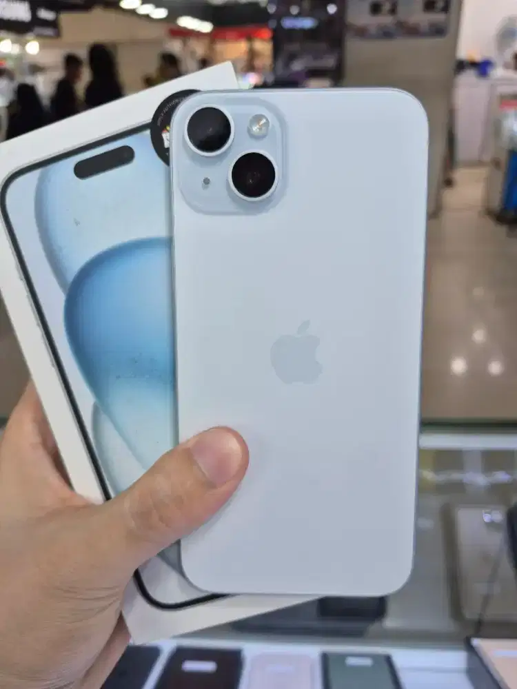 Iphone 15 plus 128gb ex.resmi bh 90% mulus