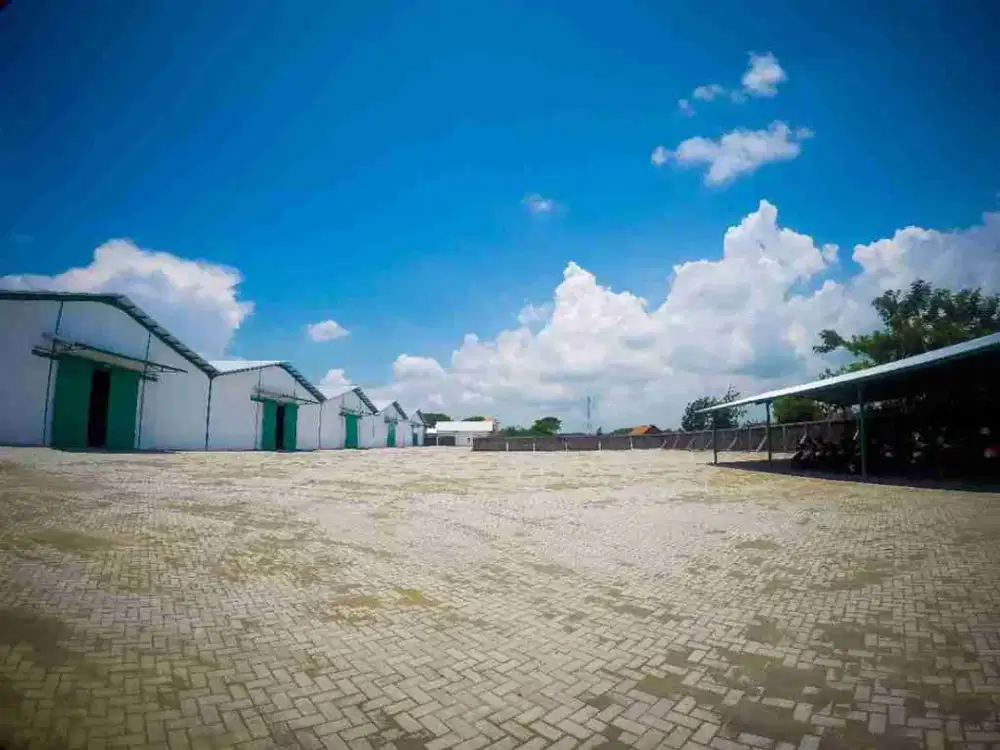 Dijual Bekas Pabrik Garmen di Zona Industri Nganjuk Dekat Exit Tol