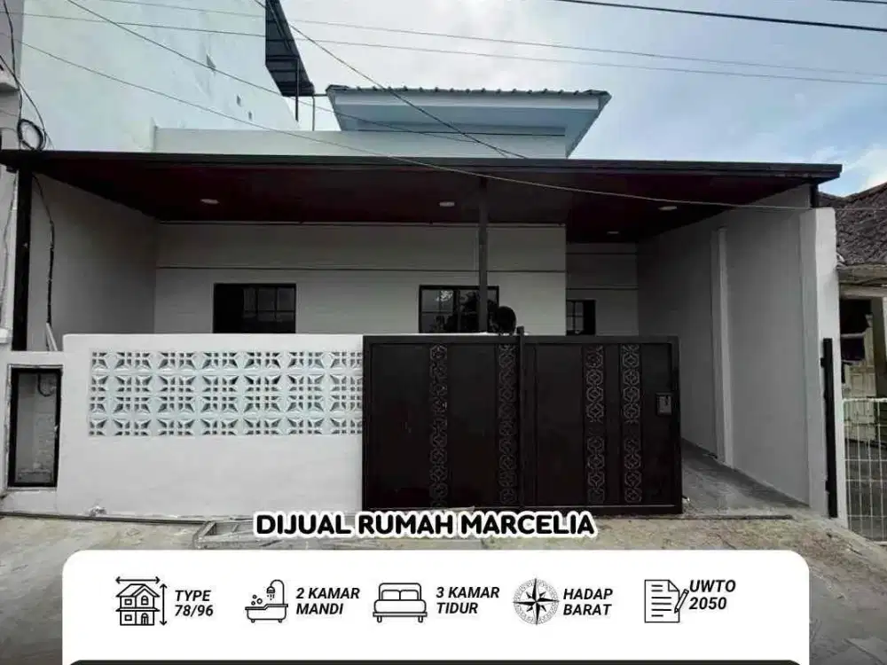 Dijual Rumah Taman marchelia batam center