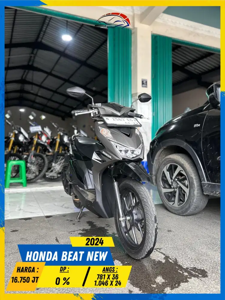 HONDA BEAT NEW 2024 MONGGO NEGO MASZEHH HIKMAH MOTOR KEPUH MALANG