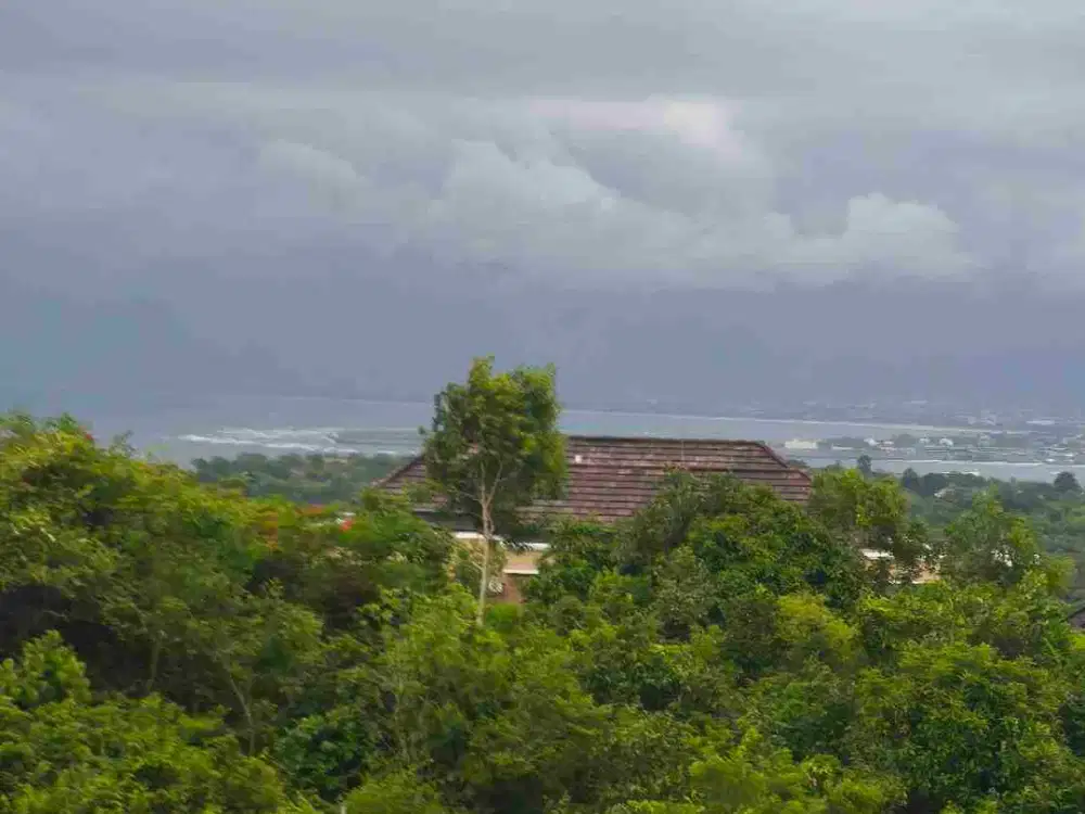 dijual tanah ocean view 1972m² IDR 700 juta /are kawasan purigading jimbaran