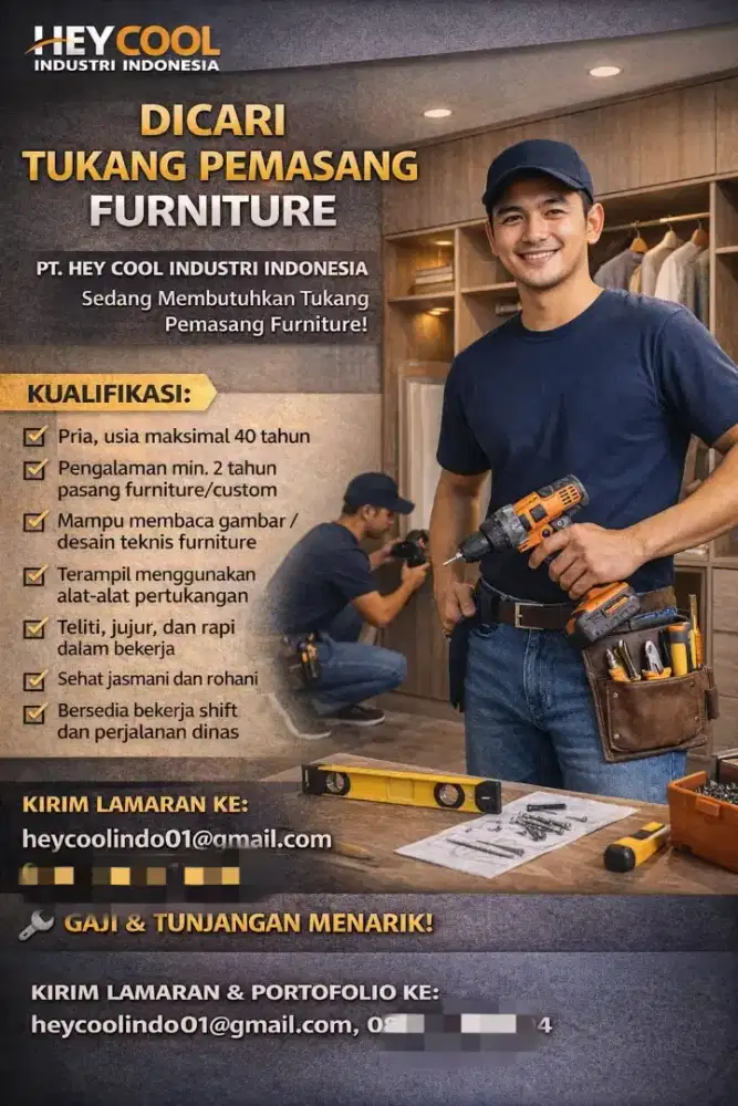 Cari tukang furniture