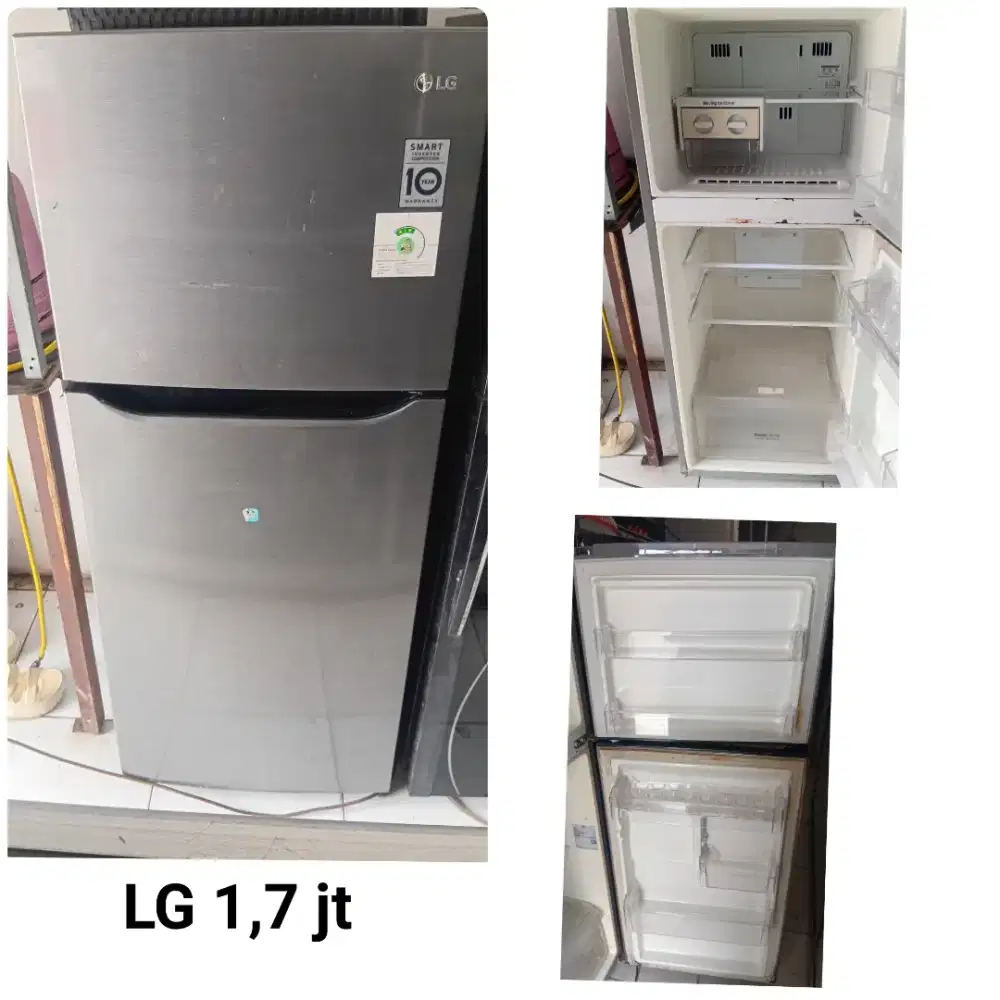 Kulkas LG bekas bergaransi