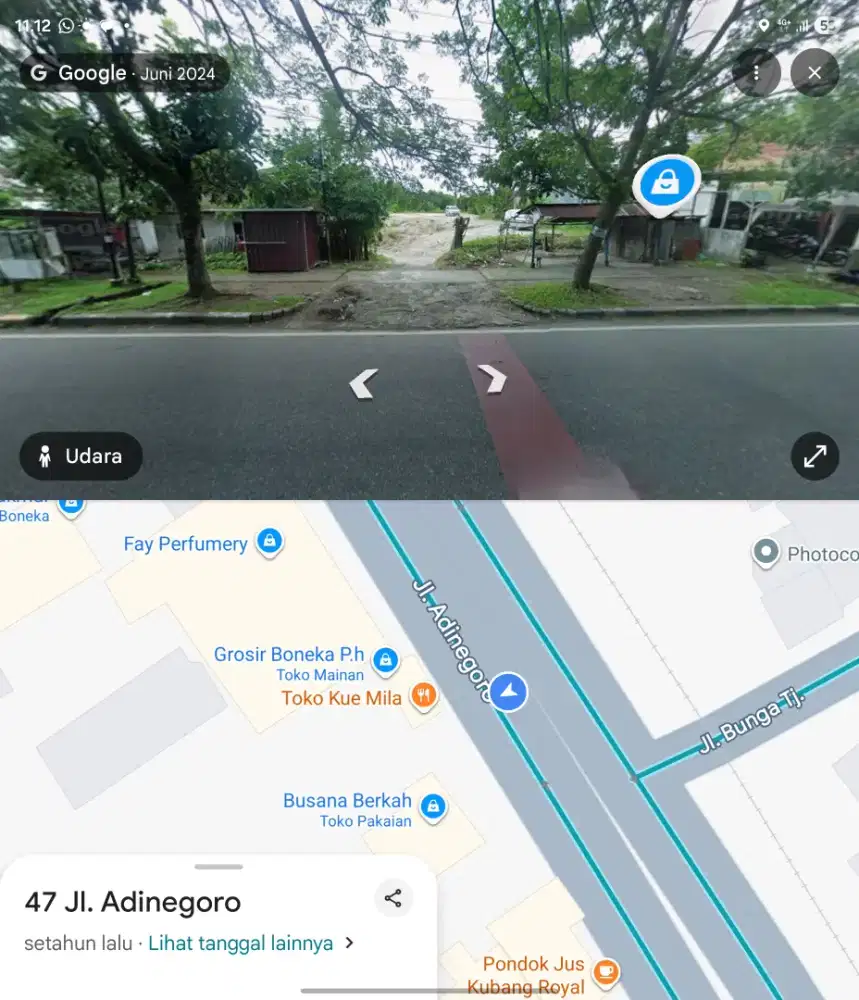 Tanah dijual koto tangah lubuk buaya pinggir jalan raya utama