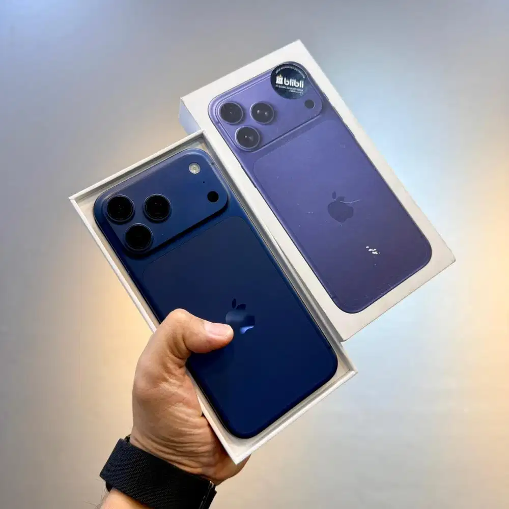 iPhone 17 Pro Max 512Gb Deep Blue Garansi Resmi