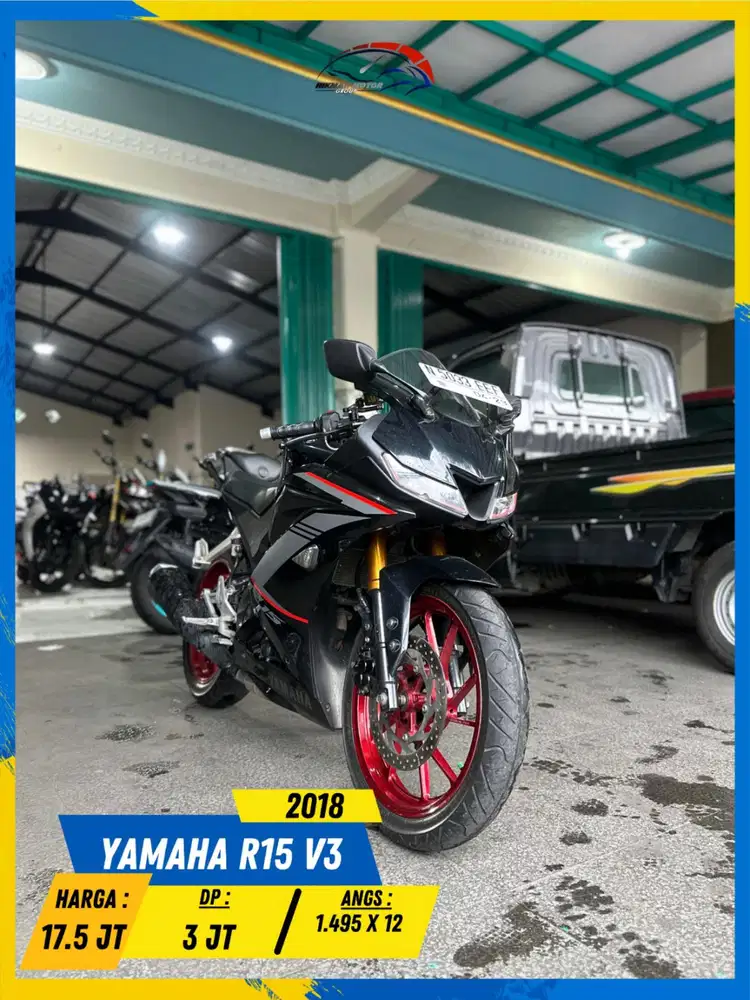 YAMAHA R15 V3 2018 NDANG GASS MASZEHH HIKMAH MOTOR KEPUH MALANG