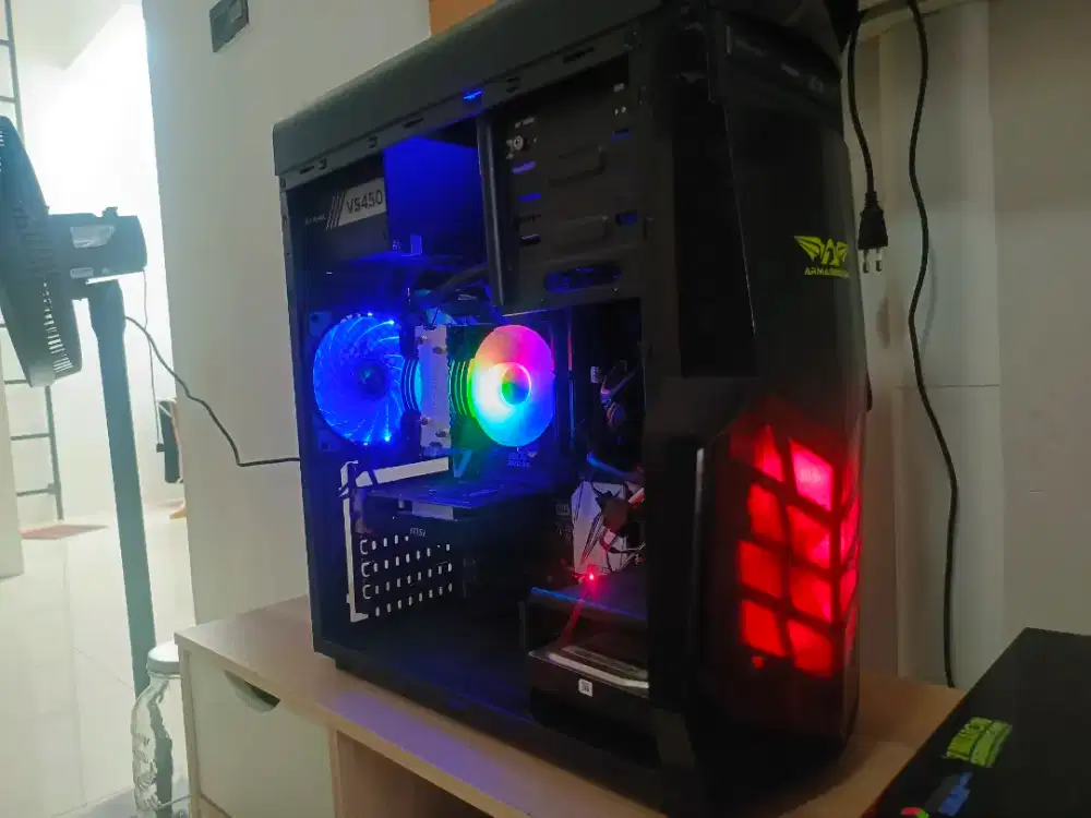 Jual/TT Pc Only Intel Core i5 Gen 6600 Ram 16gb GT 1030 2gb ssd 256gb