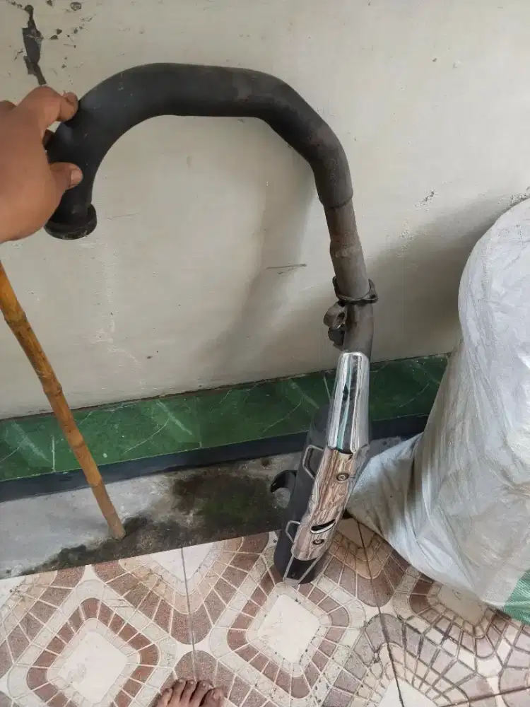 Knalpot original Yamaha Scorpio