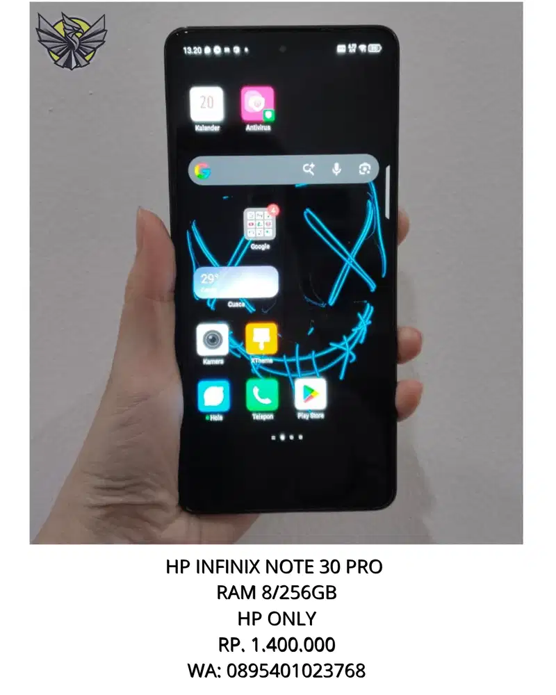 HP INFINIX NOTE 30 PRO | RAM 8/256GB