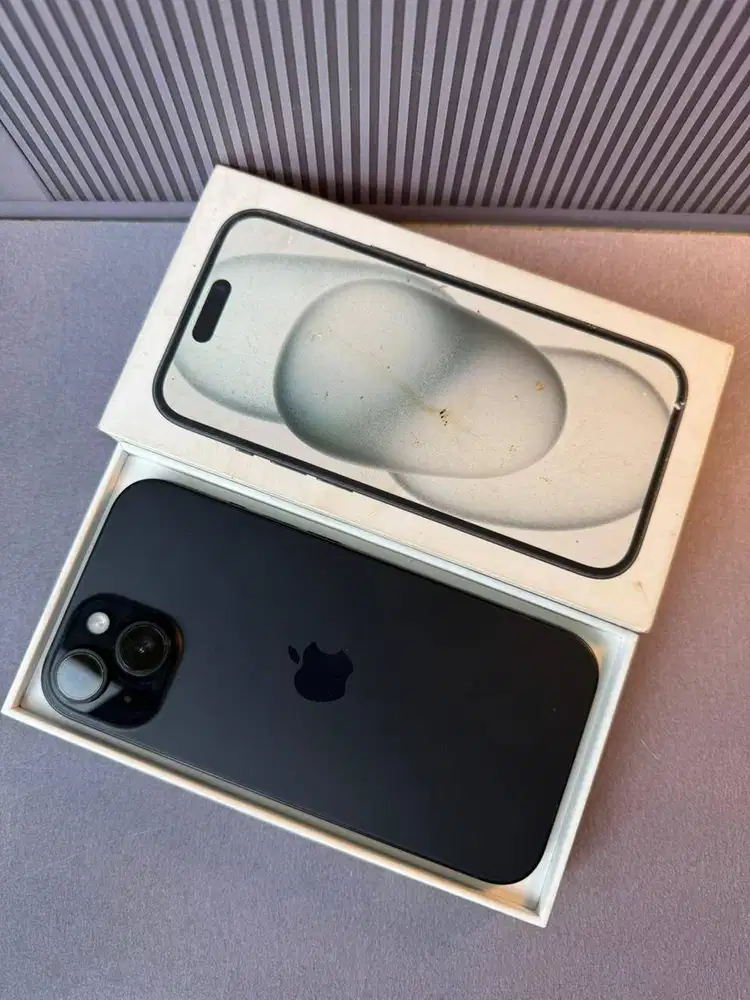 iPhone 15 Basic 128gb Resmi Ibox Black