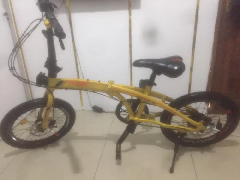 Jual sepeda lipat exotic mulus terawat