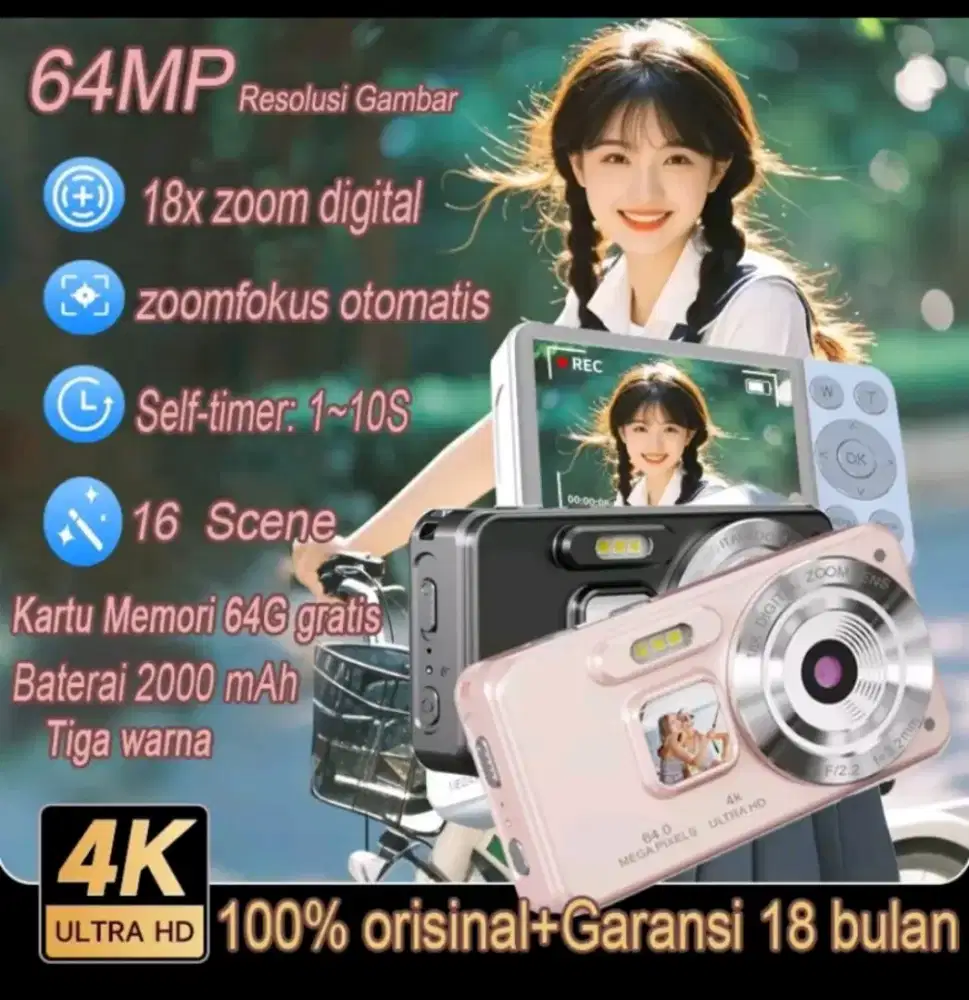 Jual kamera putih