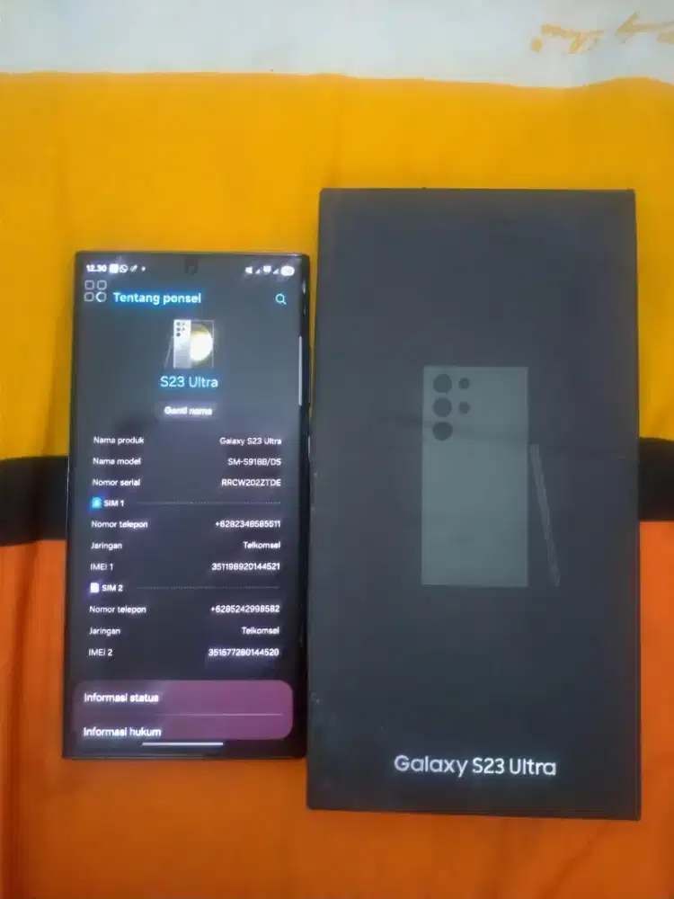 Dijual samsung galaxy s23 ultra