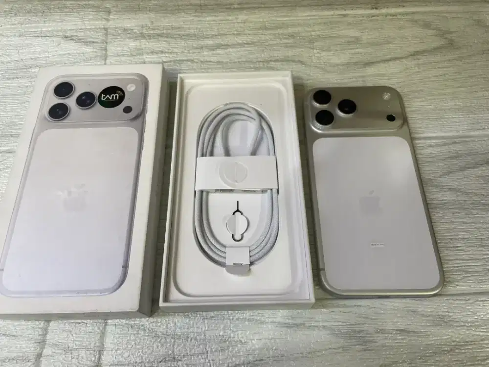 Iphone 17 promax 1tb silver second ibox