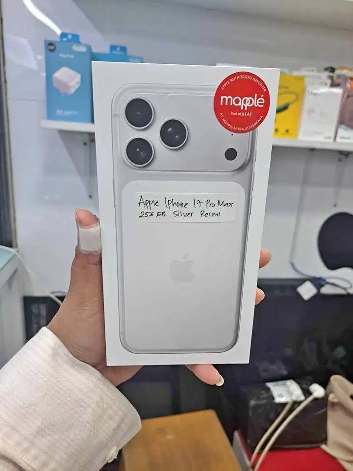 IPhone 17 Pro Max 256GB Silver New BNIB Garansi Resmi