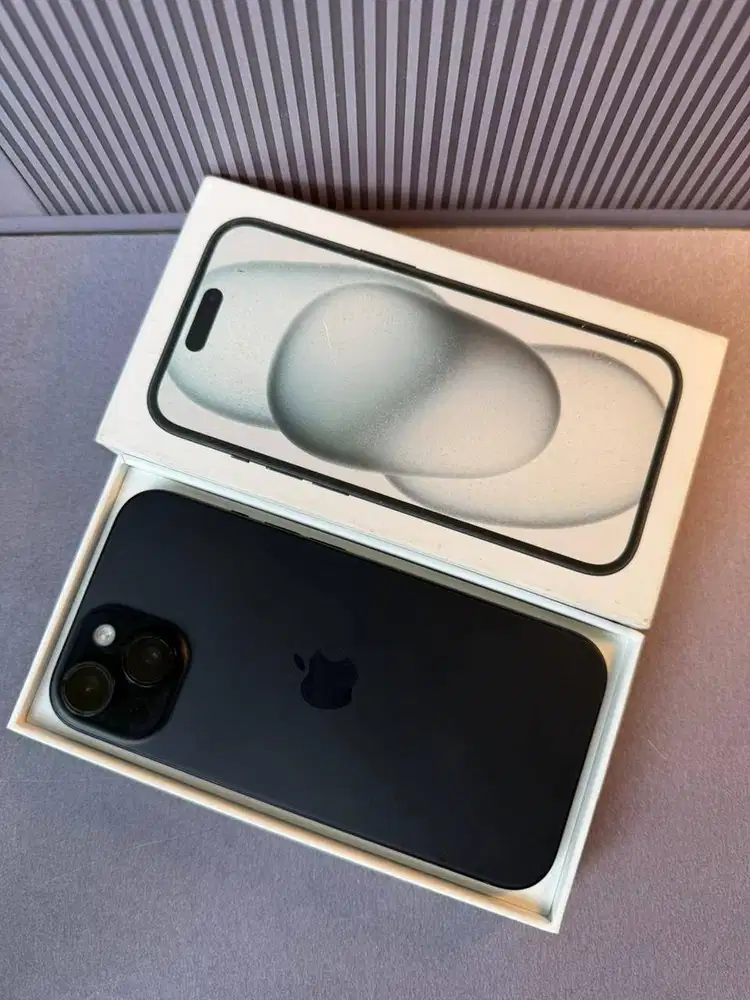 iPhone 15 Basic 128gb Resmi Ibox Black