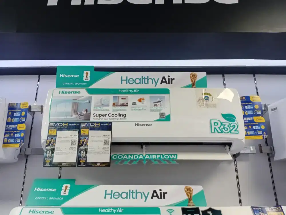 AC Hisense 1.5PK Bisa Cicilan Pake Home Credit Mulai 15rb/hari