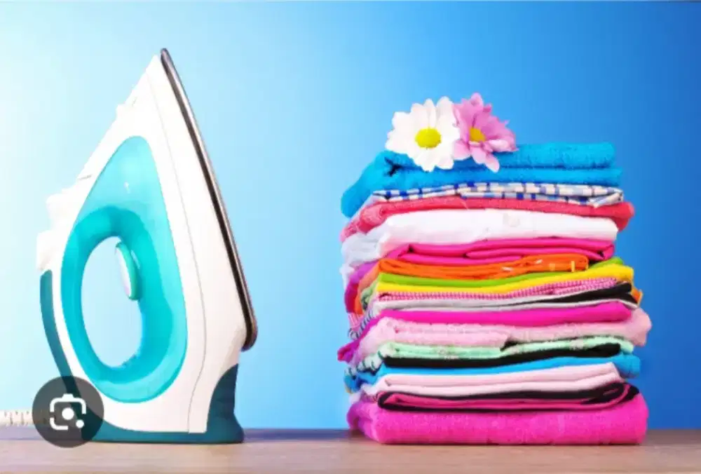 Terima setrika baju antar jemput