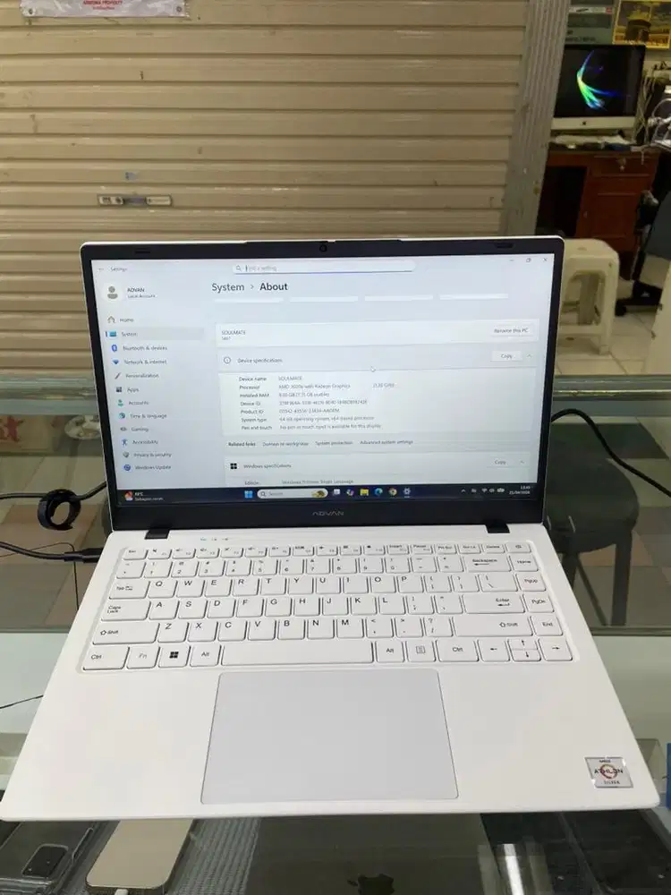 Laptop advan soulmate X 1407