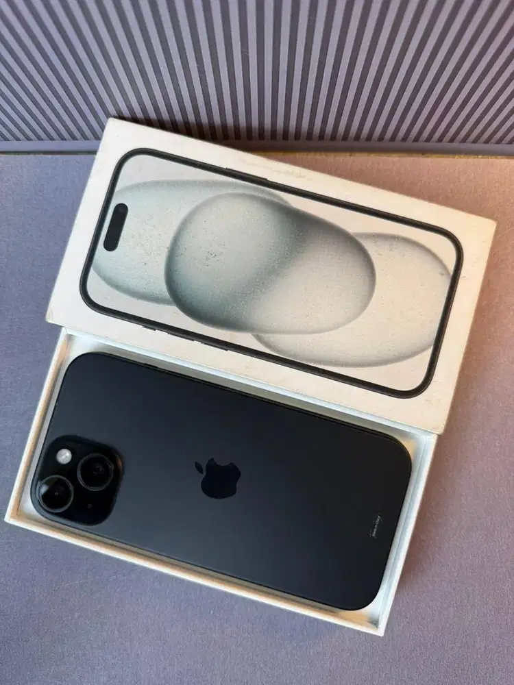 iPhone 15 Basic 256gb Resmi Ibox Black
