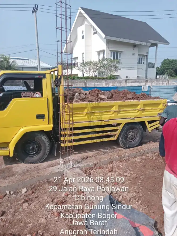 Jasa angkut puing dan angkut sampah