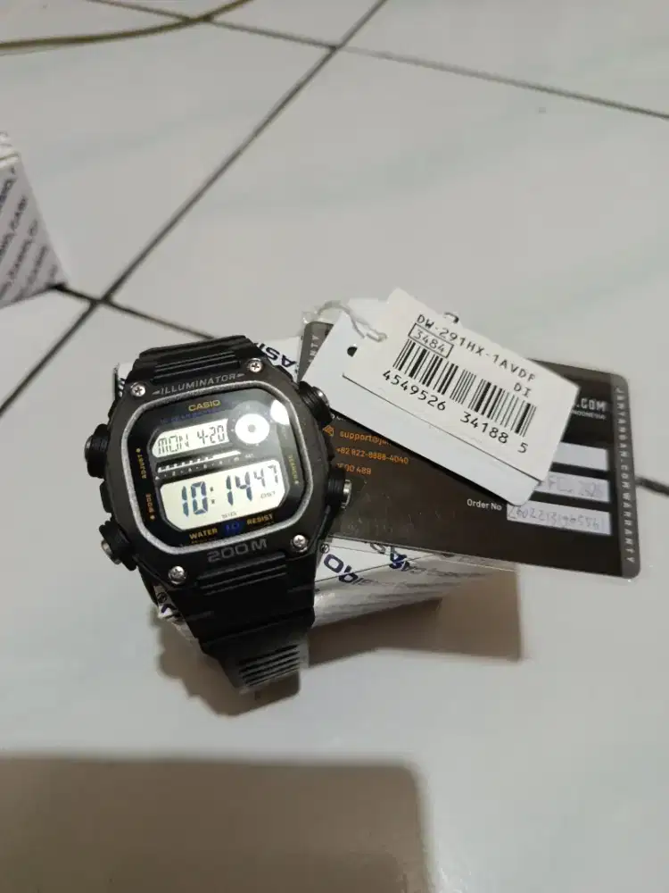 Jam tangan casio original like new