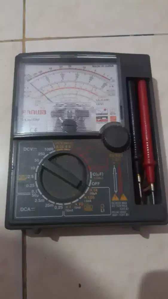 Sanwa yx360trf  multimeter analog