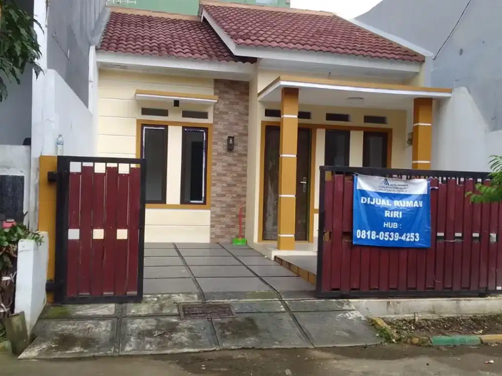 DI JUAL RUMAH MURAH LUAS TANAH 72 DI BEKASI TIMUR REGENCY MUSTIKAJAYA