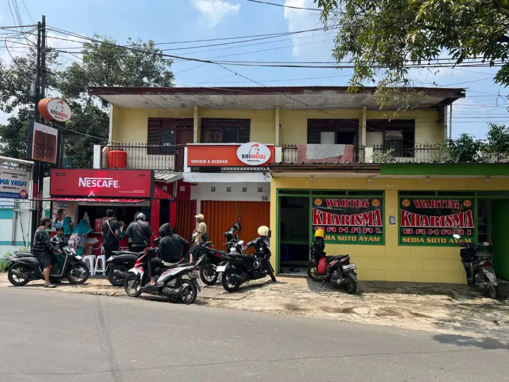 Ruko 2 lantai rumah toko jatiwarna kampung sawah bekasi ruko cibubur ruko jatiwarna