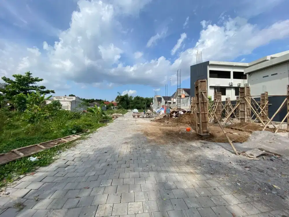 Tanah Pinggir Jalan Raya Pandowoharjo, Akses Jalan Sangat Lega