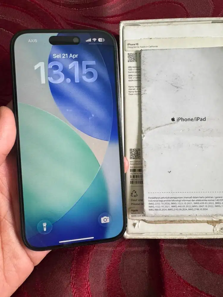 Dijual iphone 16 ibox garansi on